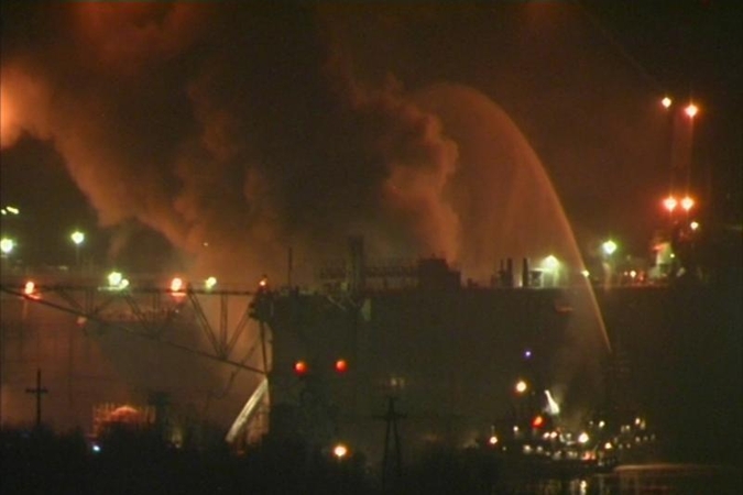 Devyni nukentėjusieji per „Jekaterinburg“ gaisrą paguldyti į ligoninę
