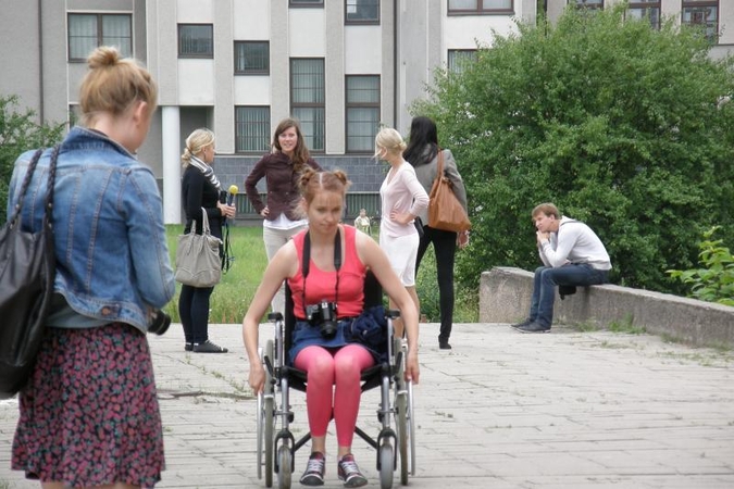 Žalgirio mūšio dieną – kova su laiptais