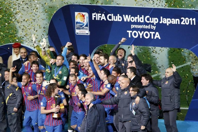 FIFA klubų pasaulio futbolo taurės turnyrą laimėjo „Barcelona“
