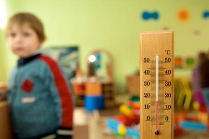 Nuo pirmadienio darželiuose prasideda šildymo sezonas