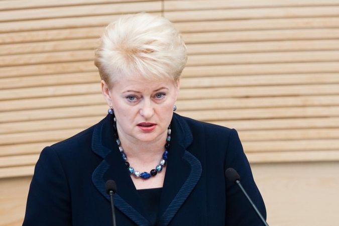 Prezidentė: skaidresnis įmonių pelno paskirstymas užkirs kelią piktnaudžiauti mokesčiais