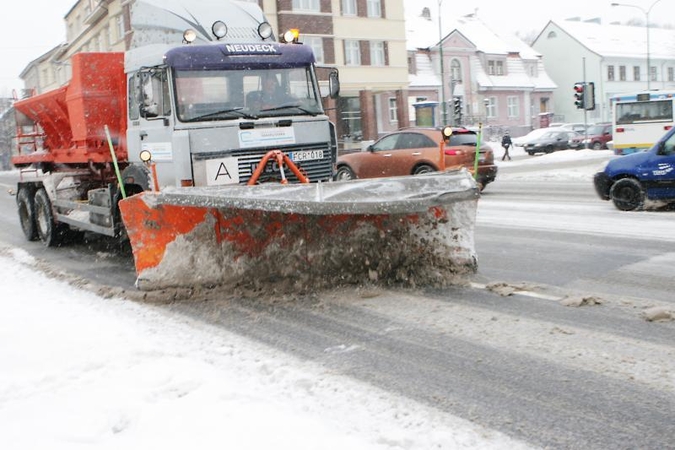 Specialiosios tarnybos: Klaipėda žiemos sezonui pasirengusi
