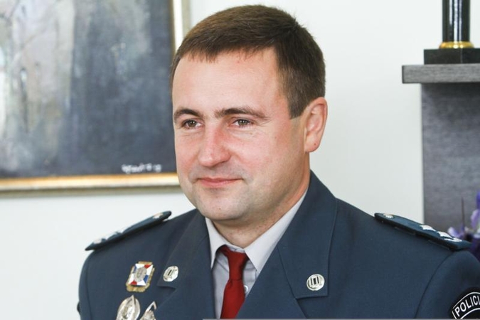 R. Požėlai suteiktas vyriausiojo komisaro laipsnis