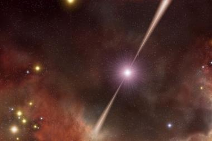 Beprecedentis kosminis žybsnis astronomams užminė tarpgalaktinę mįslę