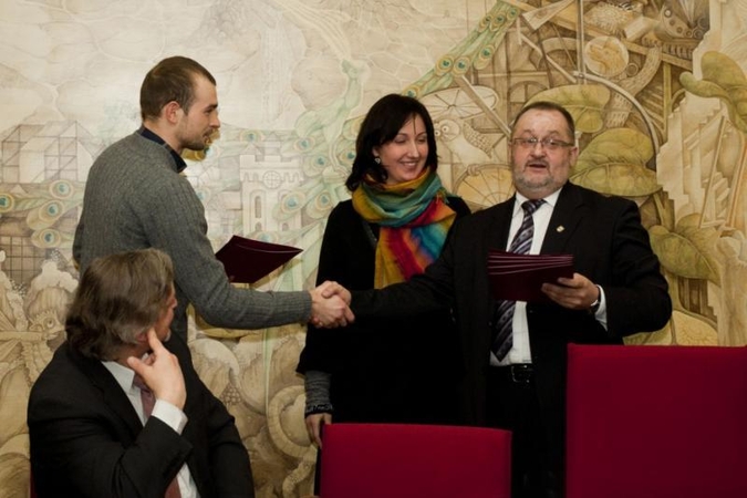 Klaipėdos universiteto studentai apdovanoti stipendijomis