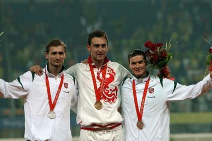 Penkiakovininkams - sidabras ir bronza