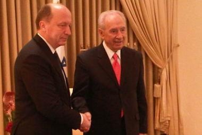 Izraelio prezidentas: Lietuva labai artima mūsų širdžiai