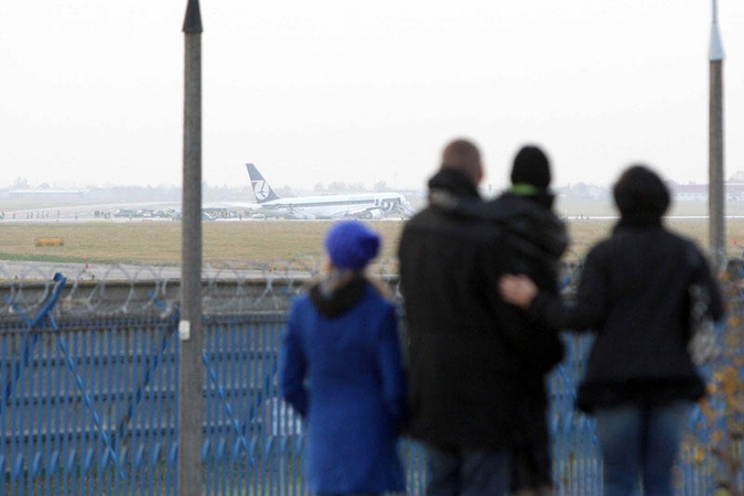 Varšuvos tarptautiniame oro uoste - didžiulis chaosas