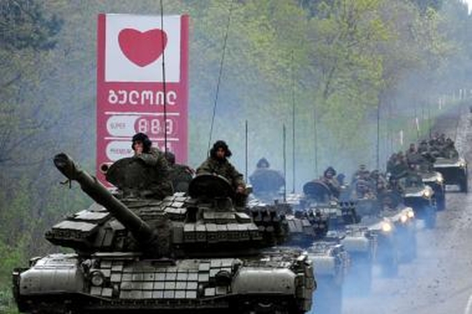 Žuvo Gruzijos tankų dalinio maišto organizatorius