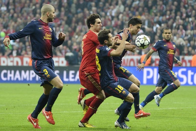 Įspūdingai žaidęs „Bayern“ sutrypė „Barcelona“ ekipą (foto)