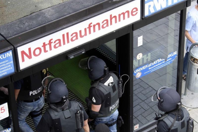 Vokietijos policija surengė reidą prieš islamo ekstremistų finansavimo tinklą