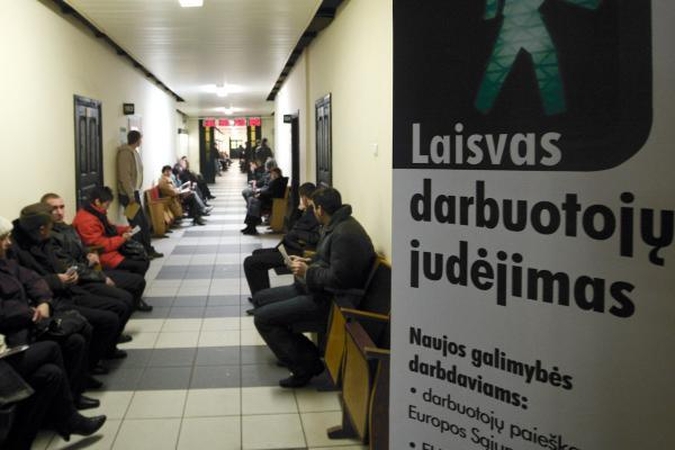 Kauno regione – didesnis nedarbas nei Vilniuje ir Klaipėdoje