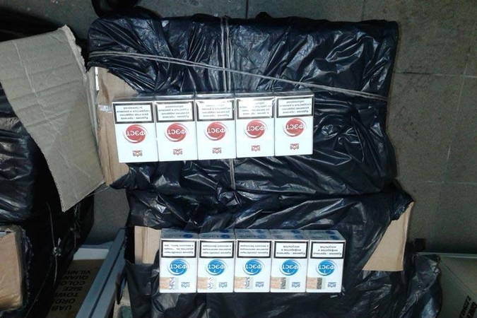 Vilniaus kelių policijai įkliuvo kontrabandininkai