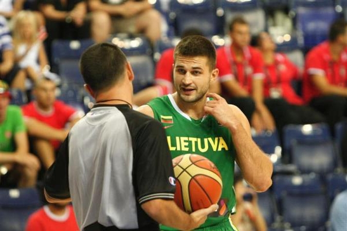L.Kleiza: su teisėjais bendraujame labai gražiai