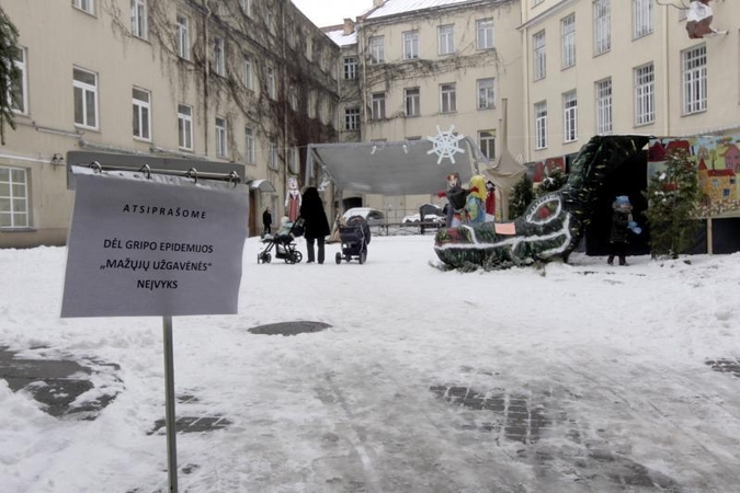 Gripas sutrukdė Užgavėnių       šventimą