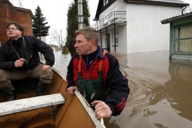 Pavasarinio potvynio padaryti nuostoliai siekia apie 9,8 mln. litų 