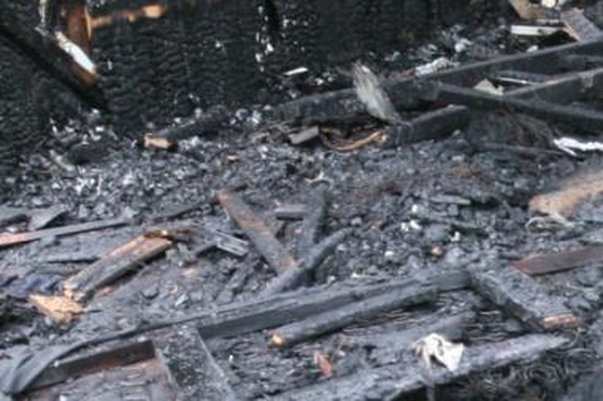 Vyras sudegė sandėliuke 