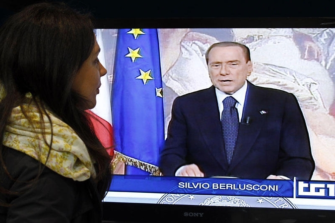 S.Berlusconi atsisveikino su pasaulio lyderiais