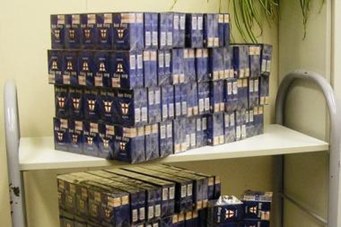 Už prekybą cigaretėmis vilnietė nuteista jau 23 kartą
