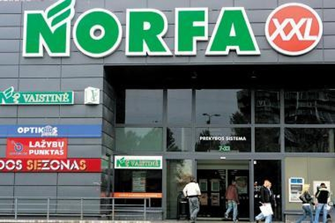 Karoliniškių „Norfai“ uždrausta prekiauti maisto produktais