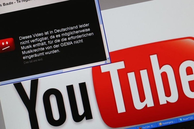 Prancūzija nebaus „YouTube“ už vartotojų patalpintą turinį