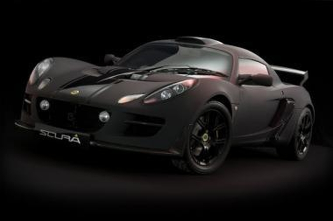 “Lotus Exige Scura” bus pagaminta tik 35 vienetai