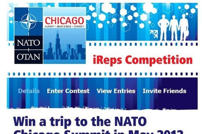 Konkurse - galimybė laimėti kelionę į NATO viršūnių susitikimą