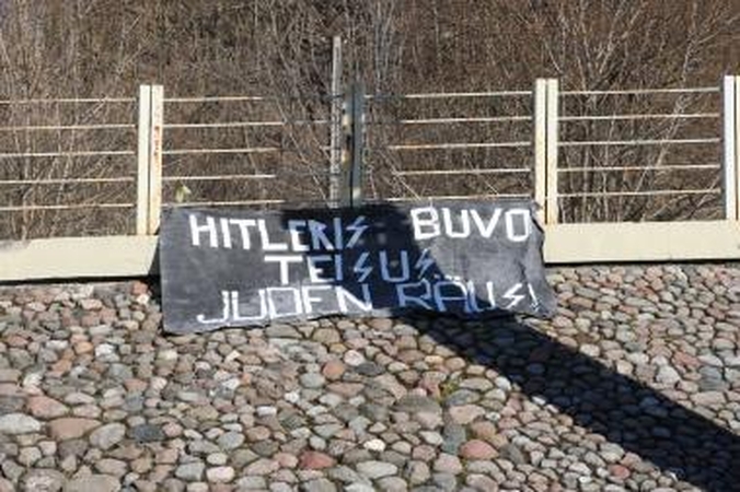 Po antisemitinių išpuolių slapti procesiniai veiksmai