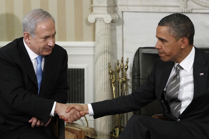 Izraelio premjeras "pamokslavo" B.Obamai
