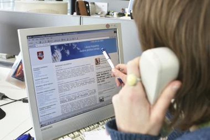 Sužinoti apie skirtas baudas bus galima internetu