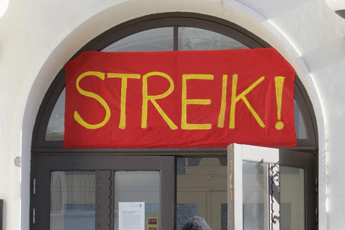 Estijos geležinkelių darbuotojai pradėjo parą truksiantį streiką