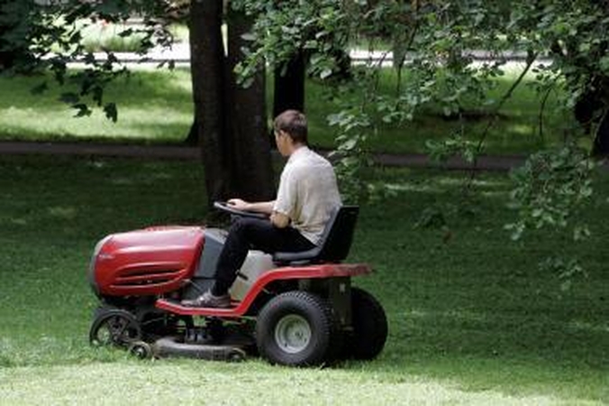 Vilniečiai žolę kiemuose pjauna, bet nenoriai