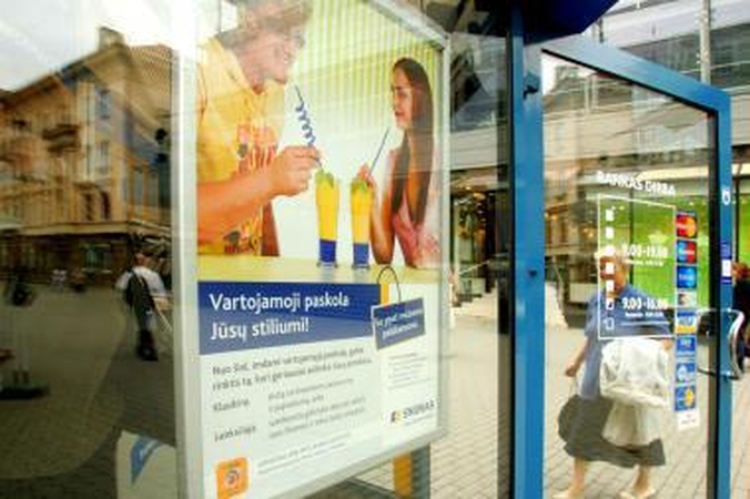 Vakar Vilniuje užpulti du „Snoro" kioskai