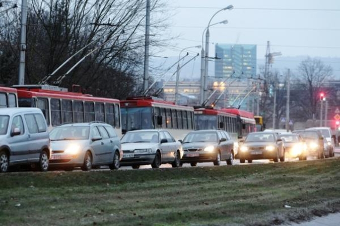 Laisvės prospektas – užkeiktas troleibusams