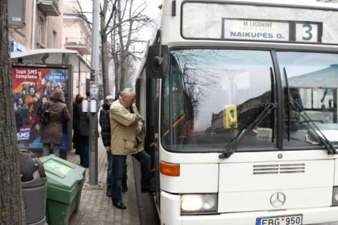 Klaipėdos autobusuose informacija nebebus skelbiama angliškai