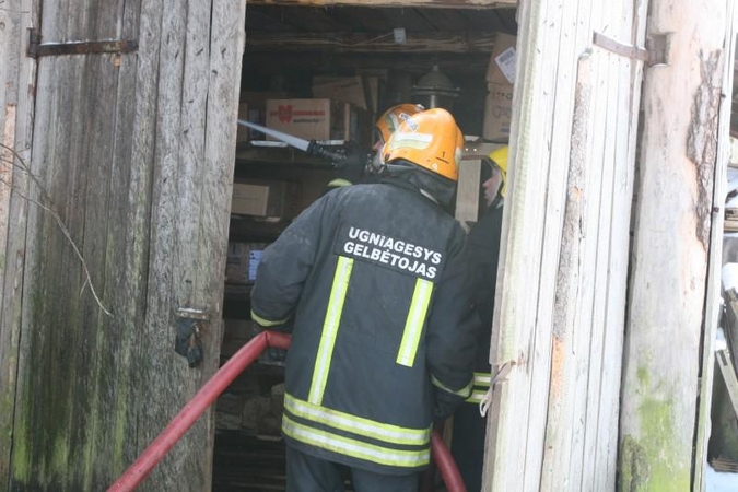 Klaipėdos rajone  gaisre  žuvo žmogus   