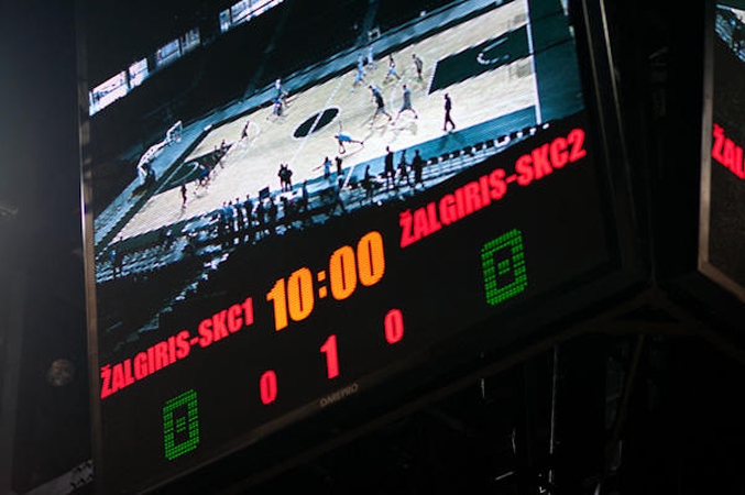 „Žalgirio“ arenoje sužaistos pirmosios rungtynės