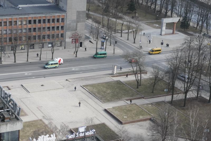 Klaipėdiečiai Atgimimo aikštėje nori ir parko, ir pastatų