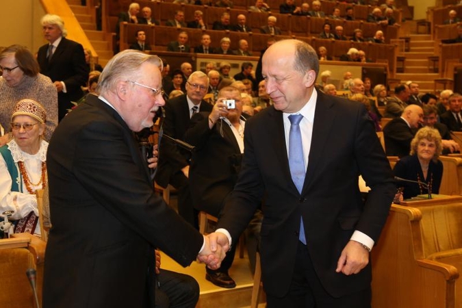 V.Landsbergio ir A.Kubiliaus dvikova: šiandien paaiškės partijos vadas