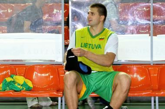 L.Kleiza: tobulėjame tiek gynyboje, tiek puolime