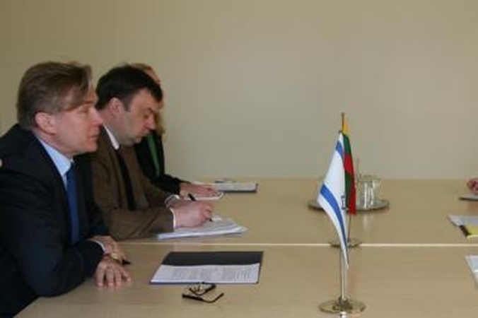 Vilniuje aptartas Lietuvos ir Izraelio bendradarbiavimas