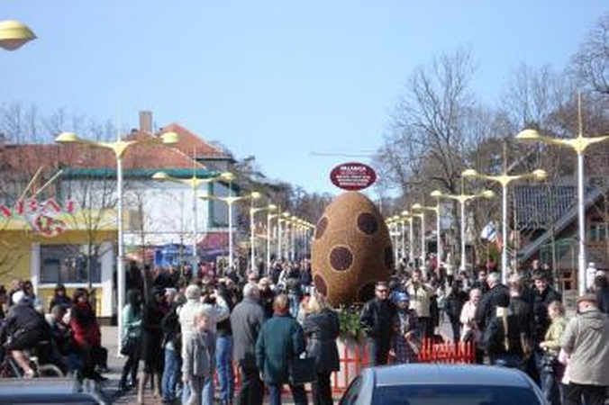Švenčiančioje Palangoje – žmonių antplūdis