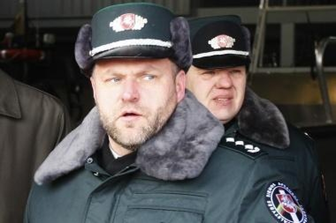 V.Butinas pradėjo vadovauti Lietuvos pasieniečiams