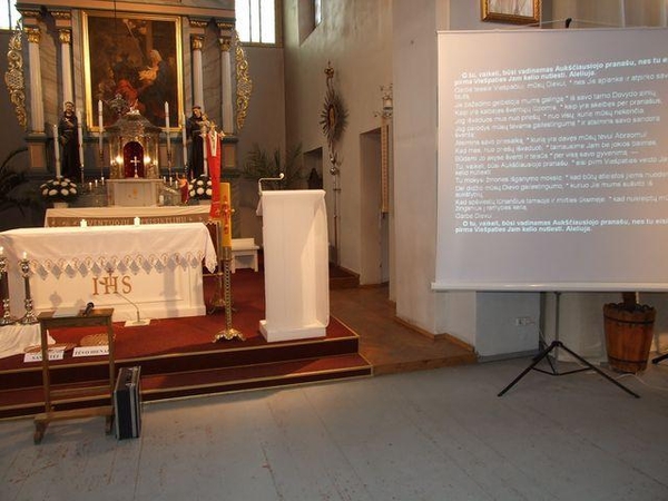 Jonaviškis per mišias padegė kunigą