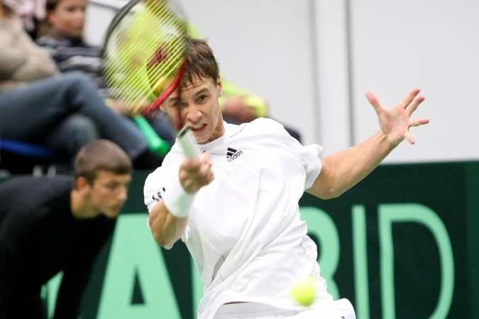 R.Berankiui nepavyko patekti į „Challenger Tour“ finalą