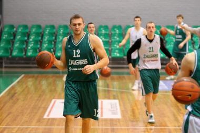 „Žalgirio“ krepšininkus ramino treniruotė