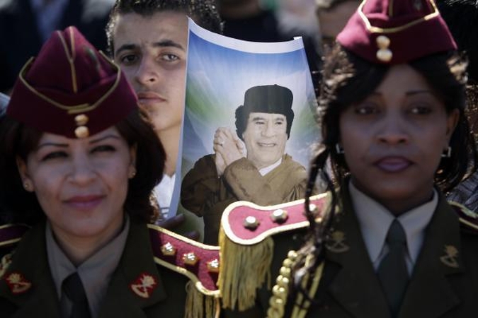 M.Kadhafi ragina pradėti partizaninį karą prieš sukilėlius