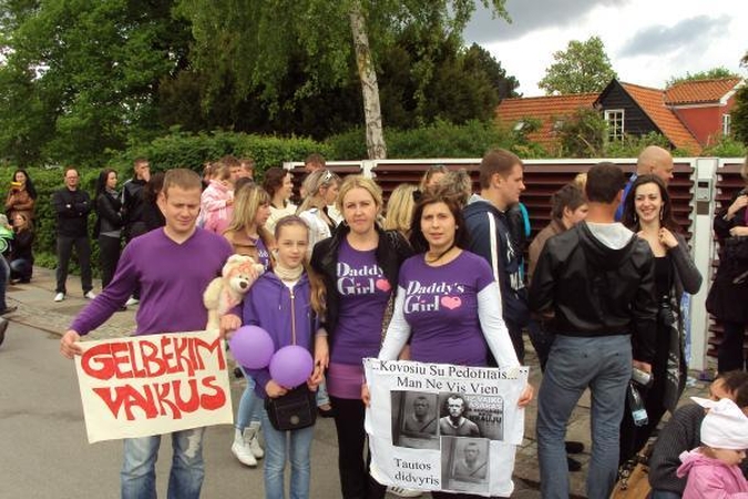 D.Kedžio dukrą užstoję Danijos lietuviai pasibaisėjo ambasados darbuotojais