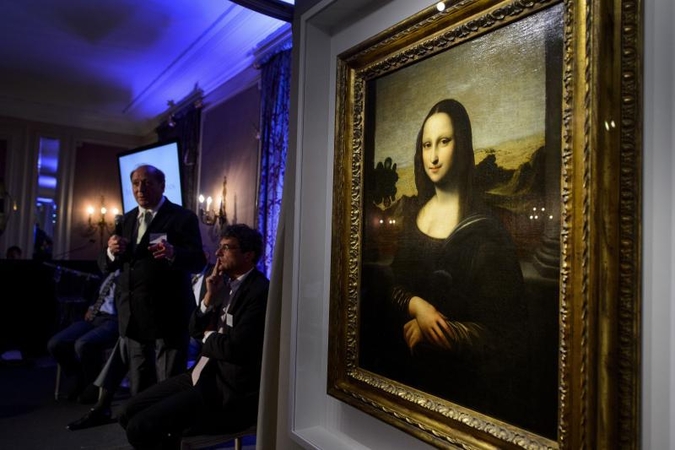 Ankstyvoji L.da Vinci paveikslo „Mona Liza“ versija kelia abejonių