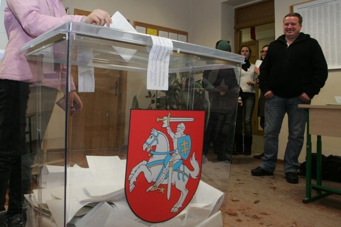 Rinkėjai balsuoja už žemesnio balso kandidatus